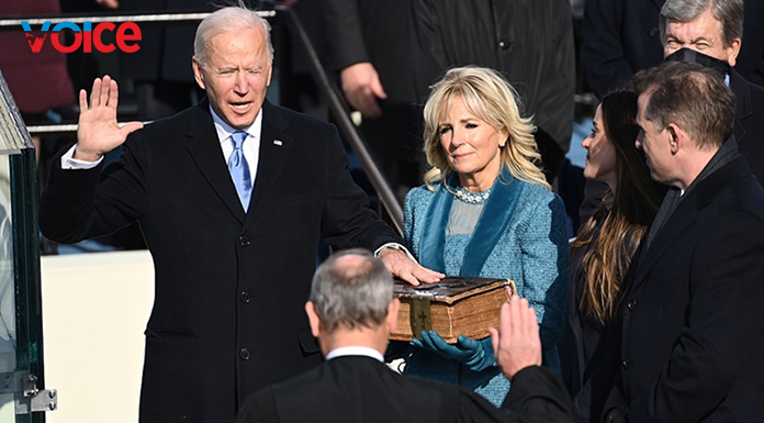 Biden, yemin ederek ABD'nin 46'ncı başkanı oldu