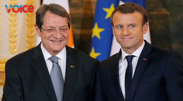 Anastasiadis, Macron ile telefonda görüştü
