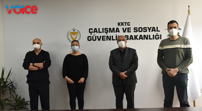 Çalışma Bakanı Çağman, Tıp-İş temsilcileriyle görüştü