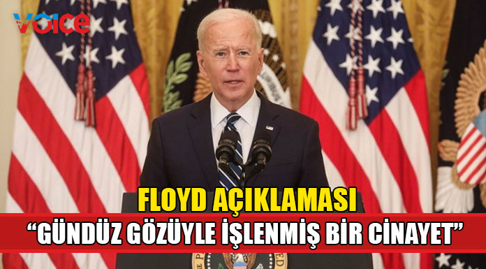ABD Başkanı Biden'dan Floyd açıklaması
