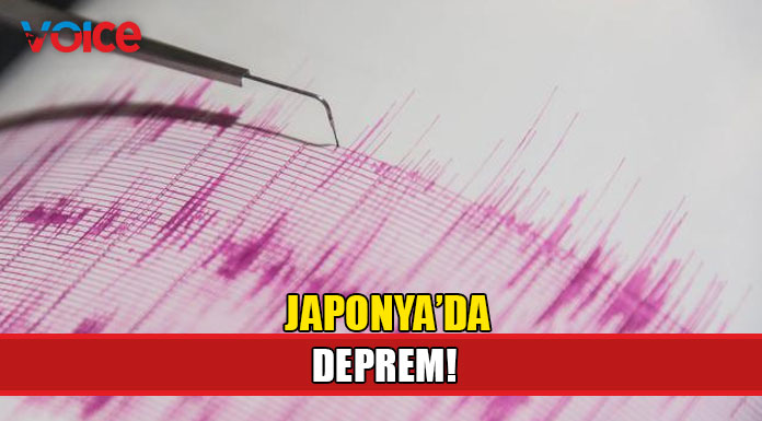 Japonya'da deprem!