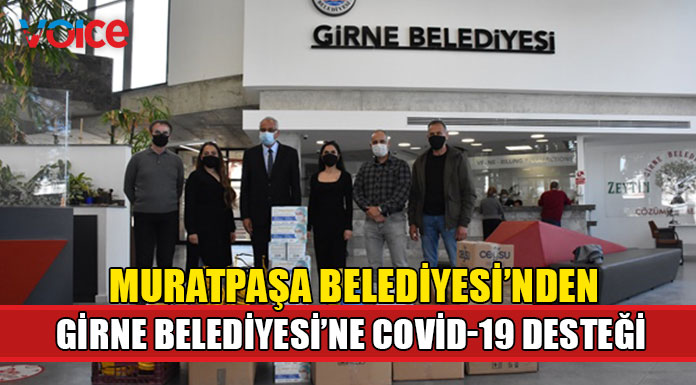 Çeşitli malzemeler bugün belediyeye ulaştırıldı