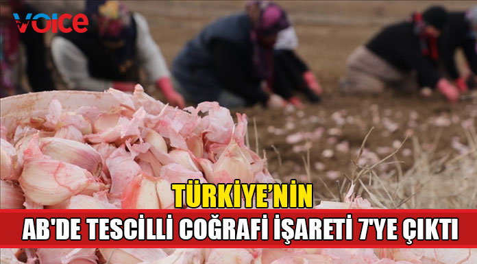 Türkiye'nin 2 ürünü AB'de tescillendi