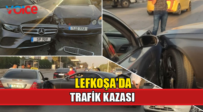 Dikkatsizlik kaza getirdi!