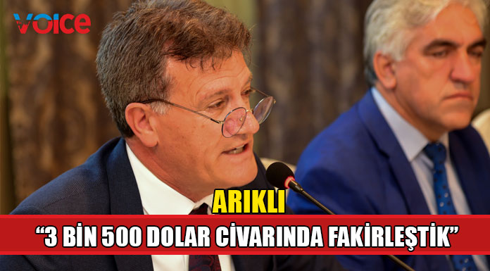 Arıklı "Bütçe açığı büyüyor"