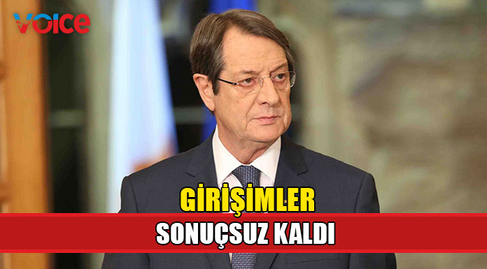 Anastasiadis, geniş tabanlı hükümet girişiminde başarısız