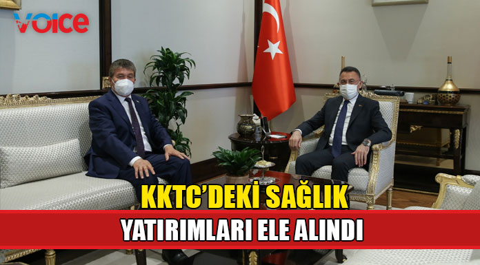 "Bakan Üstel, Ankara'da Fuat Oktay ile görüştü"