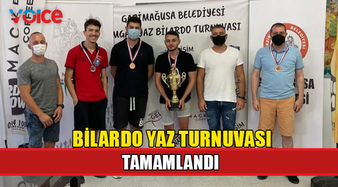 Bilardo Turnuvası’nda 32 sporcu ter döktü
