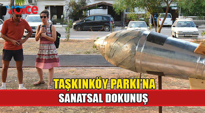Taşkınköy Parkı için heykellerin yapımı devam ediyor