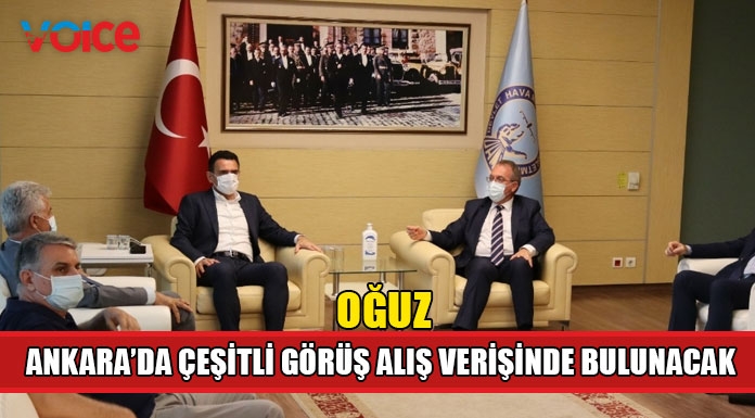 Maliye Bakanı Oğuz Ankara'da
