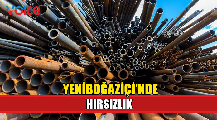 Yarım inşaattan hırsızlık!