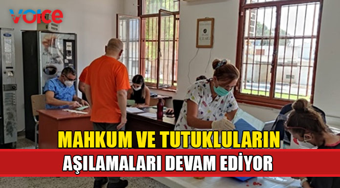 Merkezi Cezaevi'nde 2. doz aşılar yapıldı