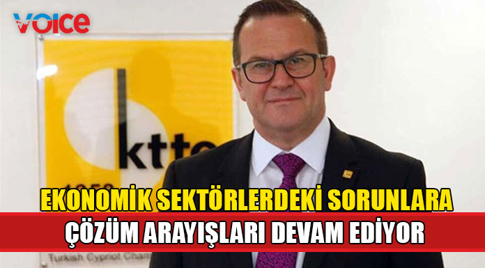 Ekonomik sektörlerdeki sorunlara çözüm arayışları devam ediyor