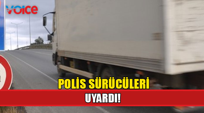 Bazı araçlar için ulaşıma kapalı yol!