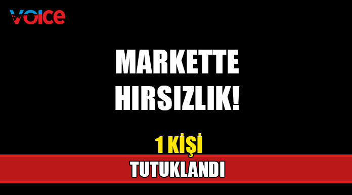 Markette hırsızlık!