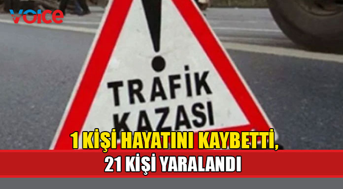 Bir haftada 60 trafik kazası!