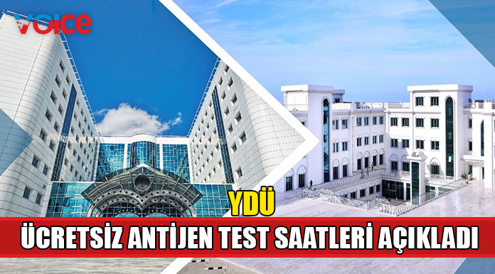 YDÜ, ücretsiz antijen test saatlerini açıkladı