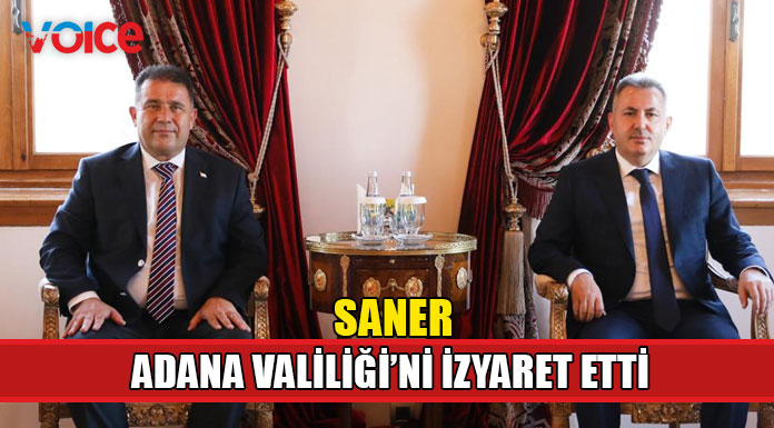 Adana valisinden Saner'e teşekkür