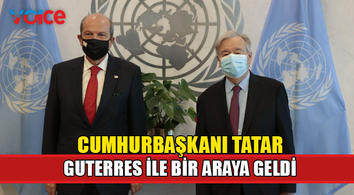 Tatar-Guterres görüşmesi başladı