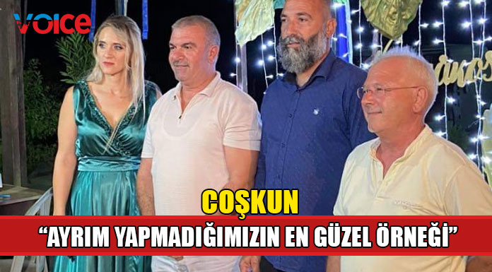 Coşkun "Vaftiz törenine davet edildim"