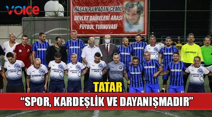 Tatar, turnuvanın başlama vuruşunu yaptı
