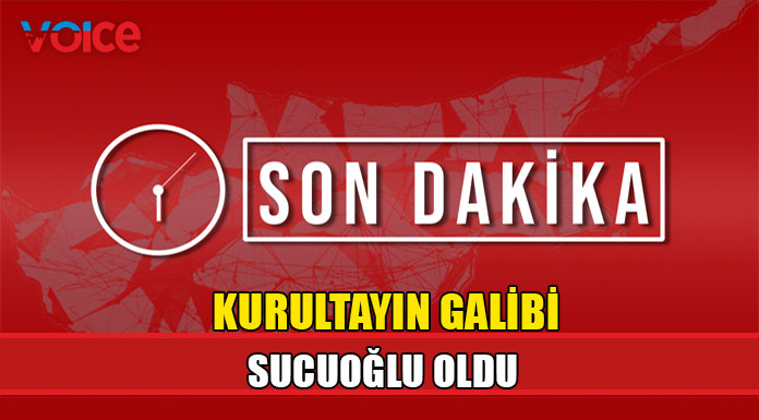 Seçimi 5,295 oyla Sucuoğlu kazandı