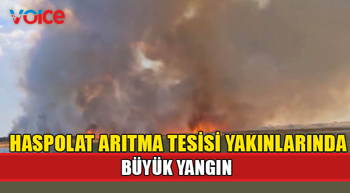 Haspolat'ta büyük yangın! (Videolu)