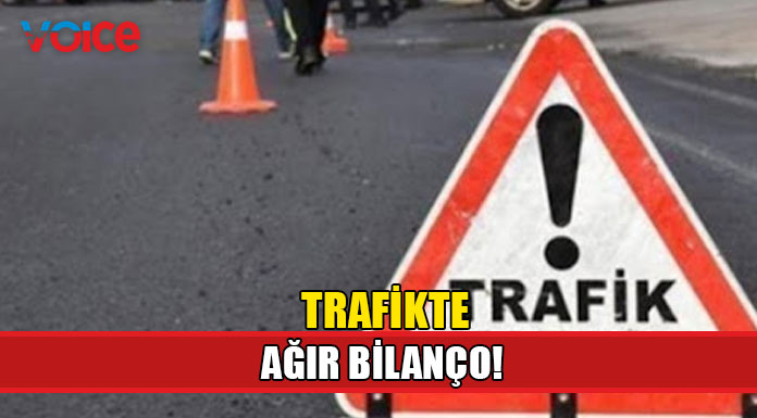 Bir haftada 64 trafik kazası!