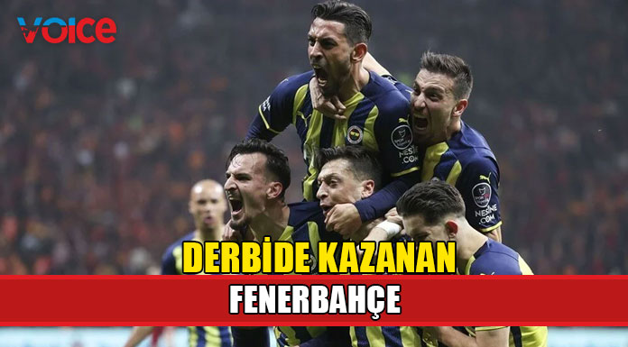 Fenerbahçe deplasmanda Galatasaray'ı 2-1 yendi