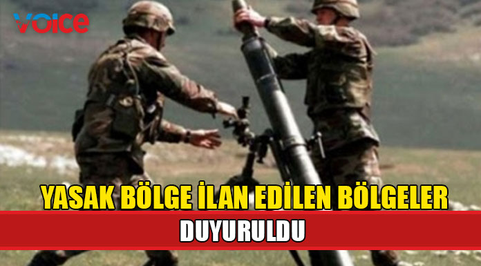 Mevlevi bölgesinde havan atışları yapılacak
