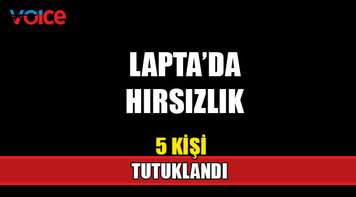 Lapta'da markette hırsızlık!