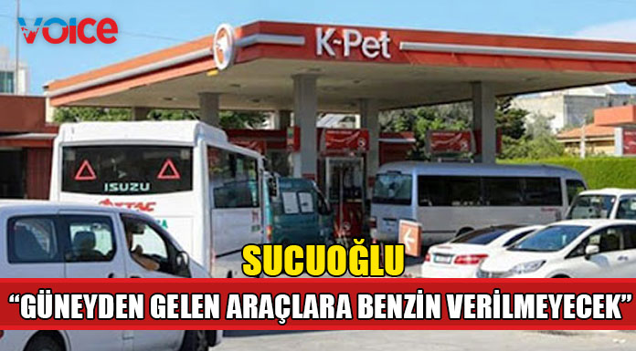 "Güney Kıbrıs plakalı araçlara yakıt verilmeyecek"