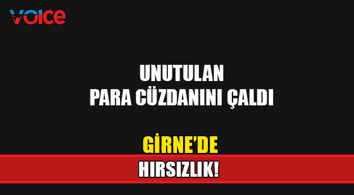 Girne'de hırsızlık