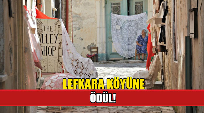 Lefkara köyüne ödül!