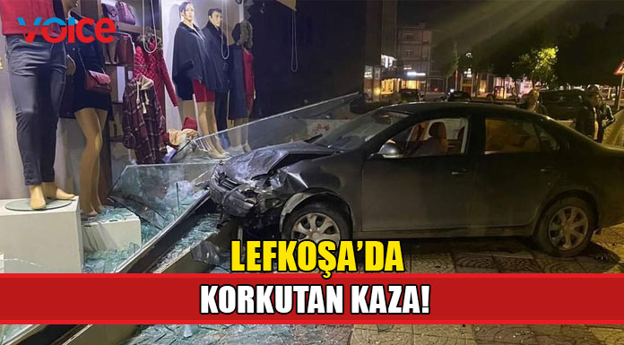 Ehliyetsiz sürücü Lefkoşa’da dehşet saçtı!