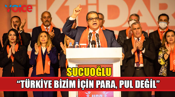 UBP Girne'de şölen düzenledi