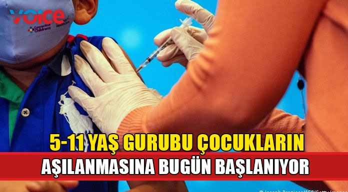 5-11 Yaş gurubu çocukların aşılama programı bugün başlıyor