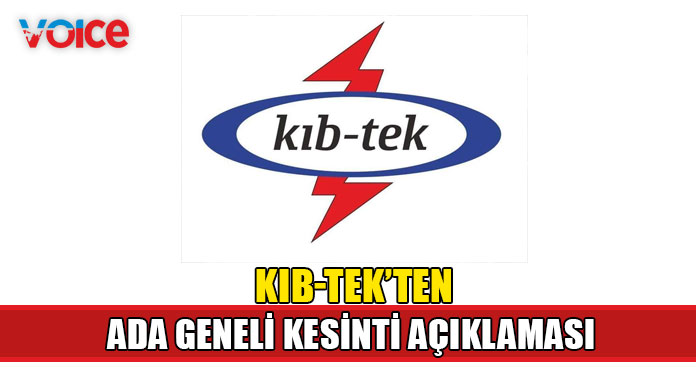 Kıb-Tek "Anlayışınız için teşekkür ederiz"