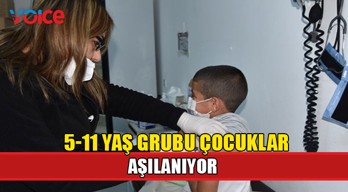 5-11 yaş grubu çocukların aşılanması başladı
