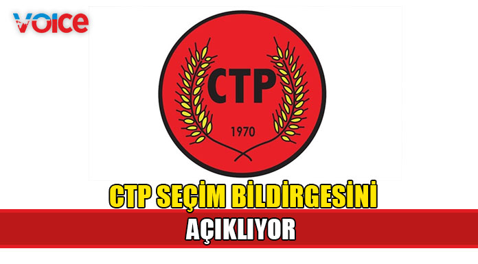 CTP seçim bildirgesini yarın açıklayacak