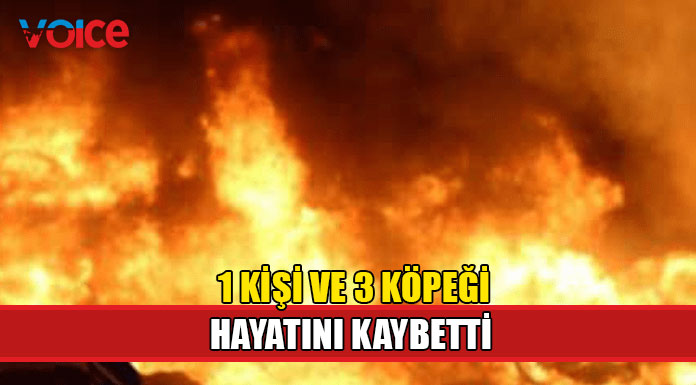 Tatlısu’da ev yangını!