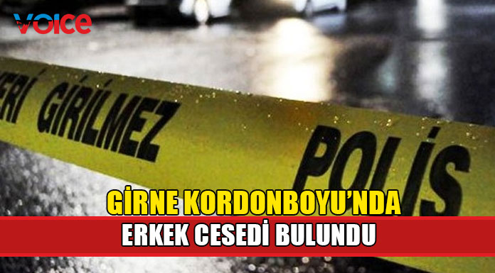 Ceset 23 yaşındaki şahsa ait!