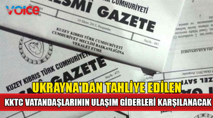 Karar Resmi Gazete'de yayımlandı