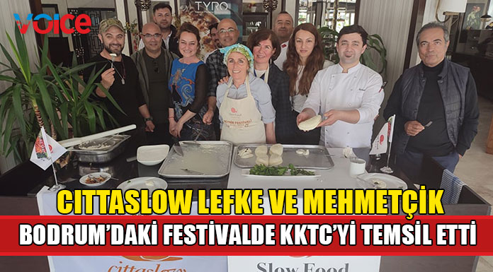 Hellim Bodrum Slowcheese Festivali’nde tanıtıldı