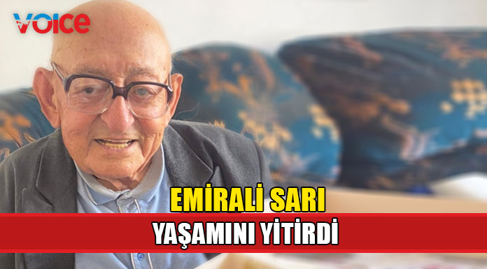 Emirali Sarı yaşamını yitirdi