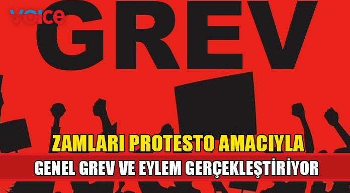 Kamuda ve özel sektörde örgütlü bazı sendikalar grev ve eylemde!