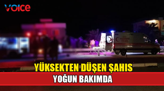 Merdivenden indiği sırada dengesini kaybederek düştü