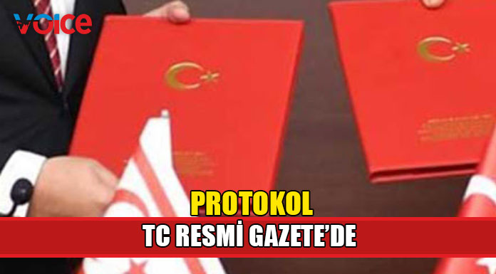 Protokol, TC Resmi Gazete'de yayımlandı