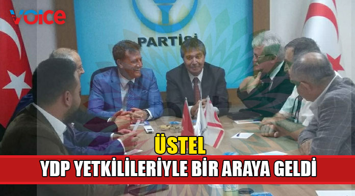UBP-YDP görüşmesi başladı