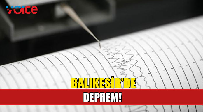Balıkesir'de korkutan deprem!